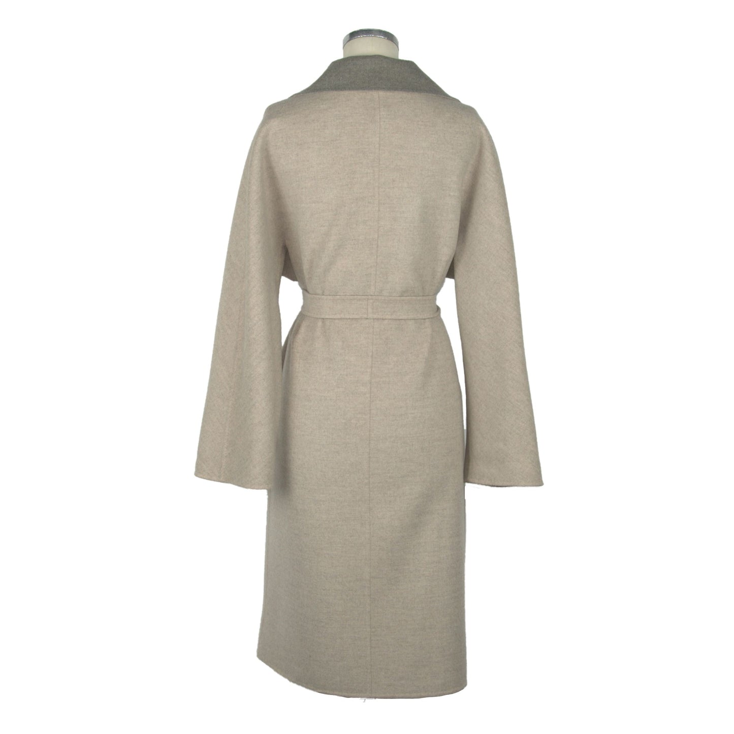 Made in Italy Elegant Italian Virgin Wool Coat Made in Italy