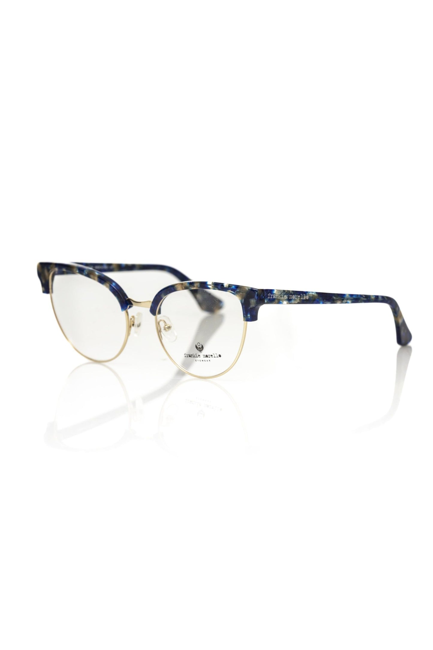 Frankie Morello Blue Metallic Women Frame Frankie Morello