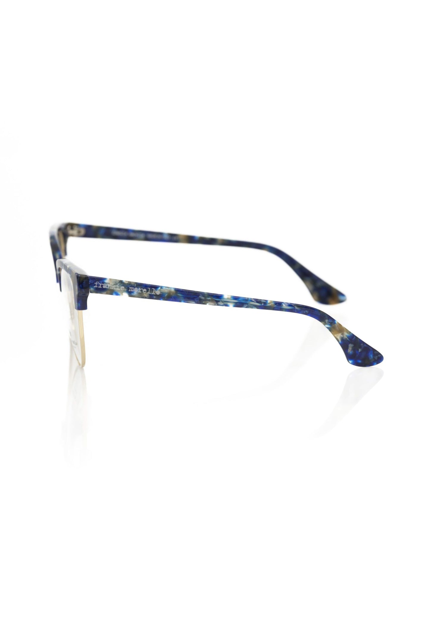 Frankie Morello Blue Metallic Women Frame Frankie Morello