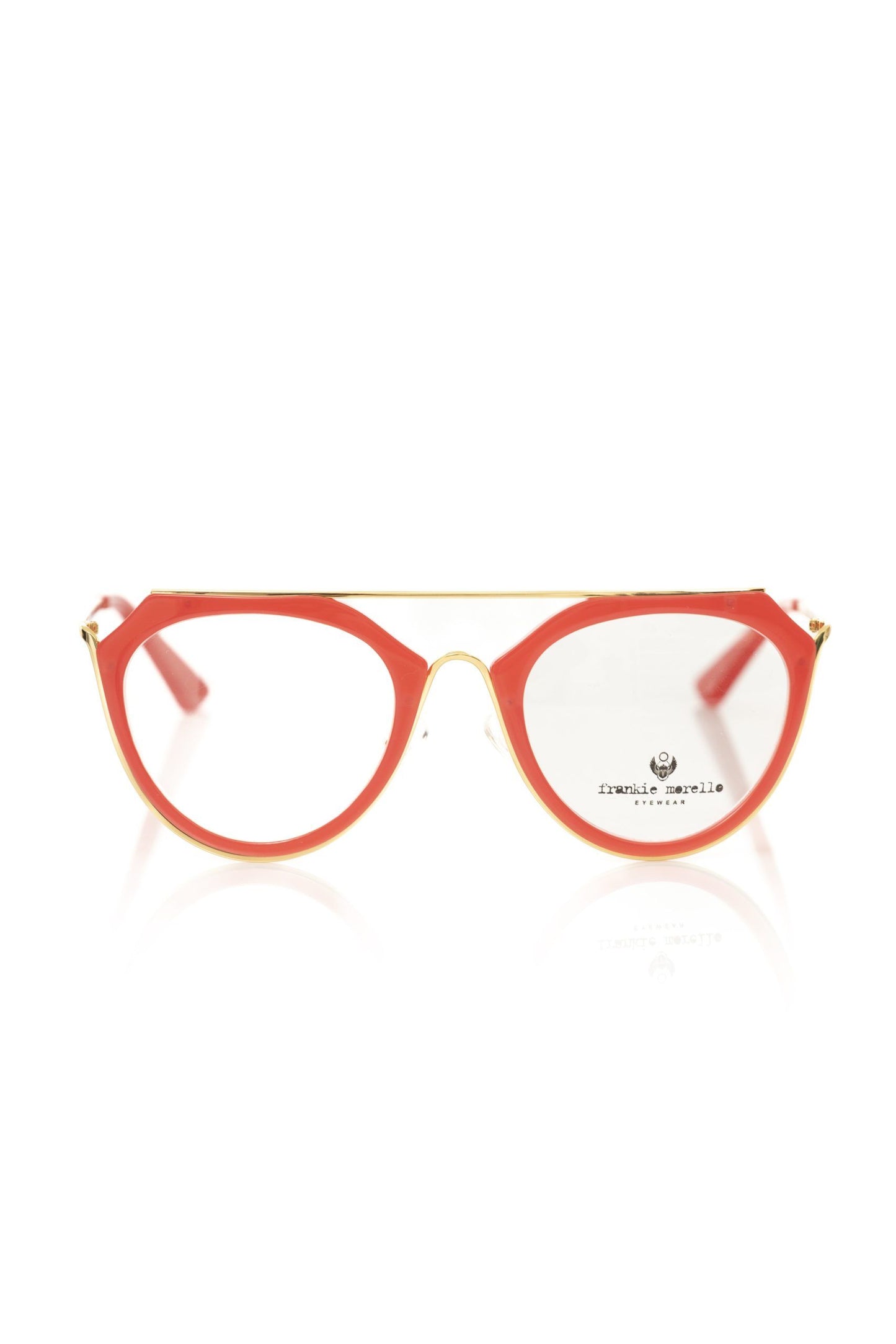 Frankie Morello Red Acetate Women Frame Frankie Morello