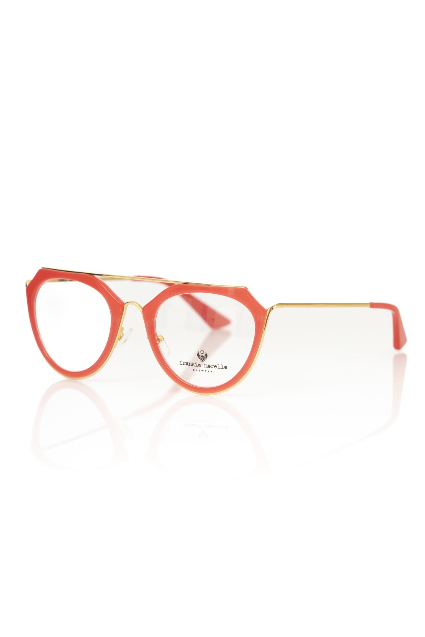 Frankie Morello Red Acetate Women Frame Frankie Morello