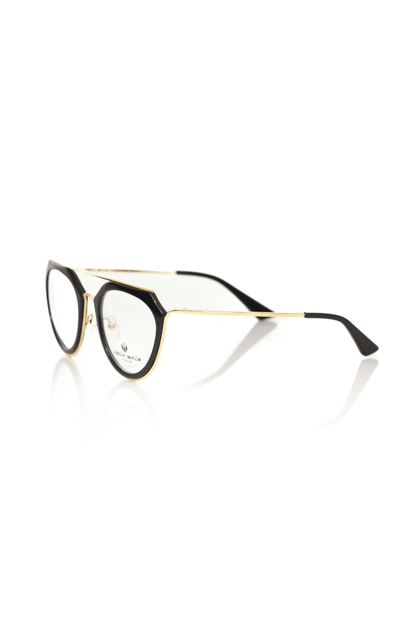 Frankie Morello Black Acetate Women Frame Frankie Morello