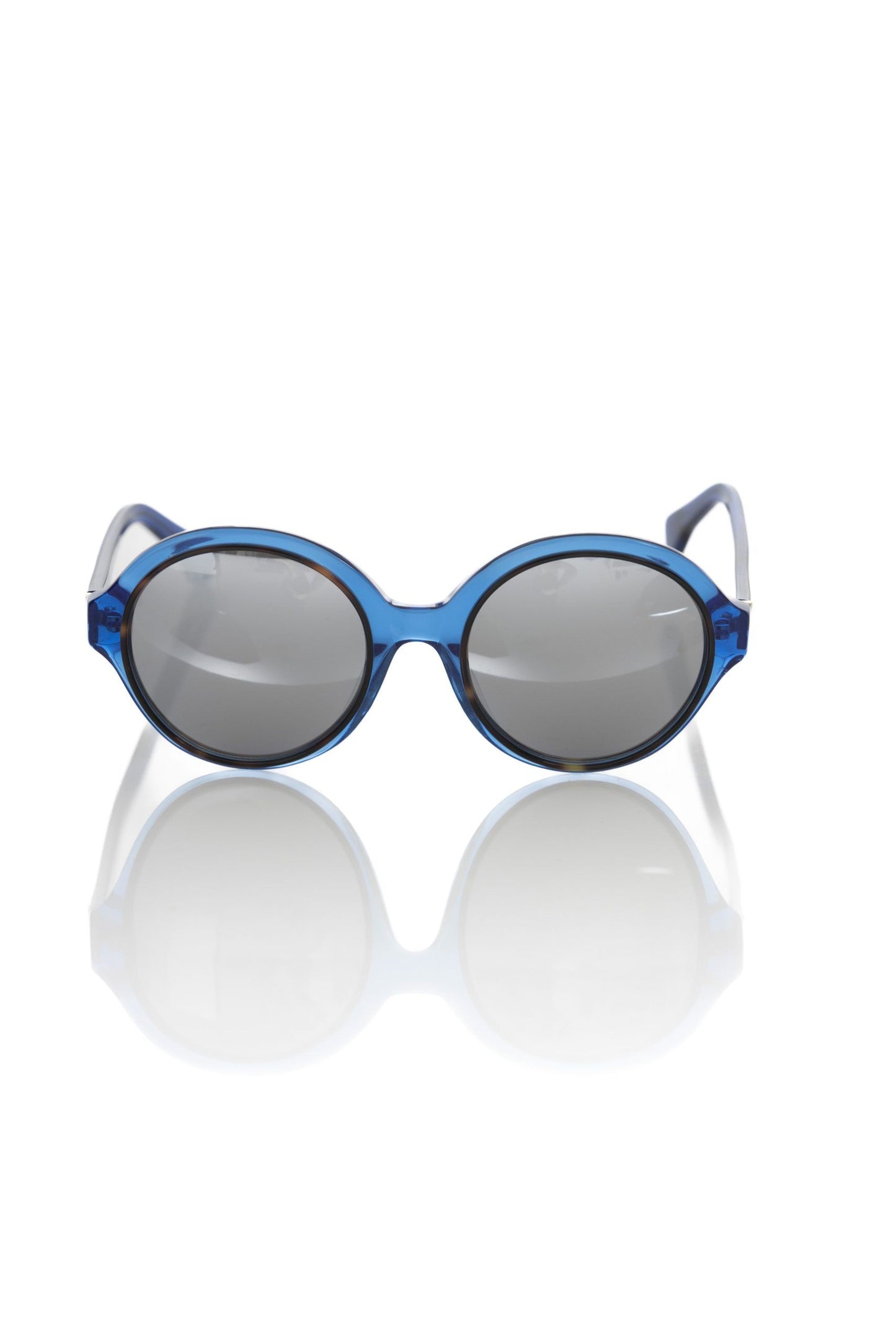 Frankie Morello Blue Acetate Women Sunglasses Frankie Morello