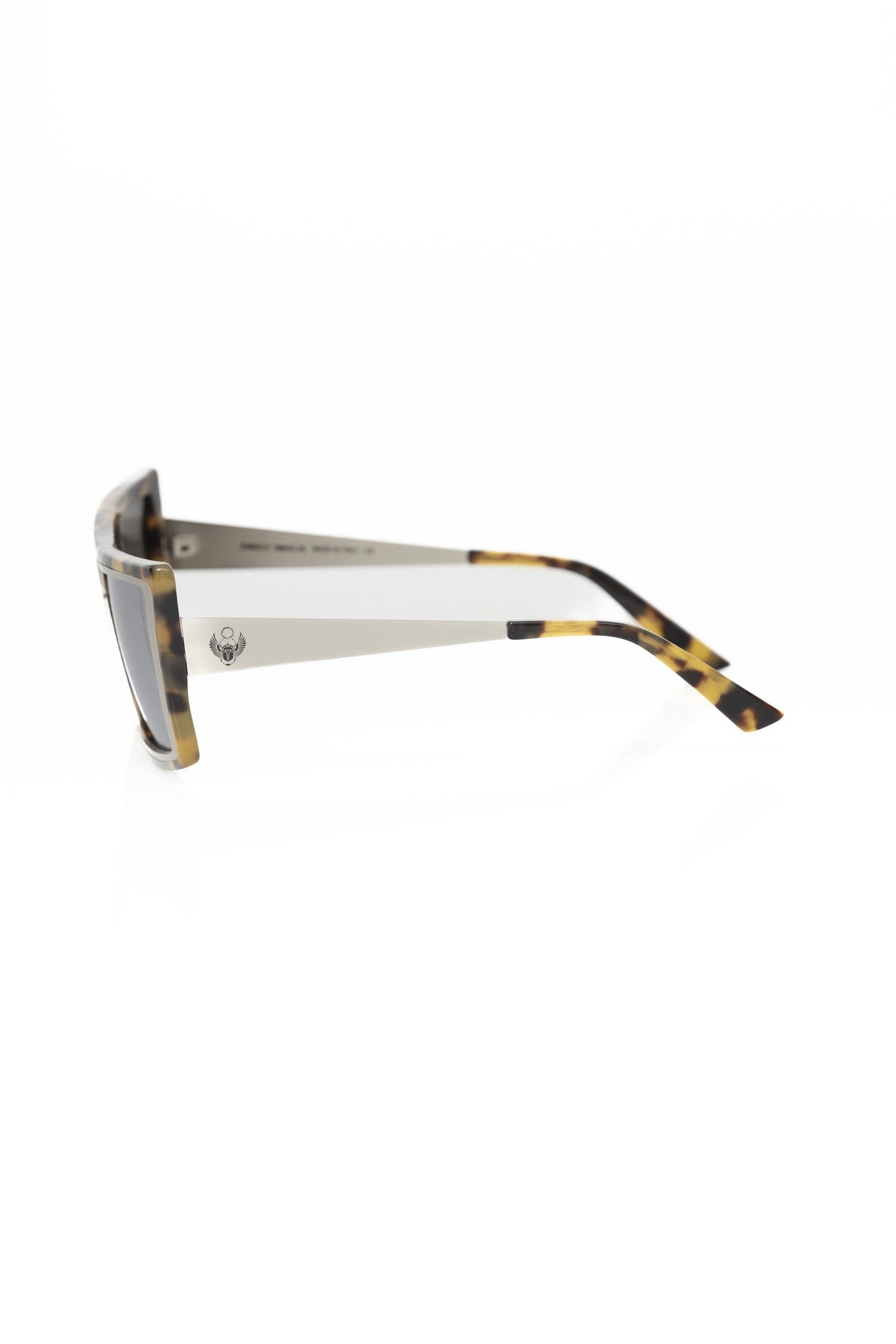 Frankie Morello Black Acetate Women Sunglass Frankie Morello