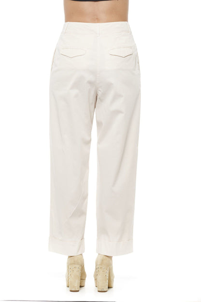 Peserico Beige Wide Palazzo Pants Peserico