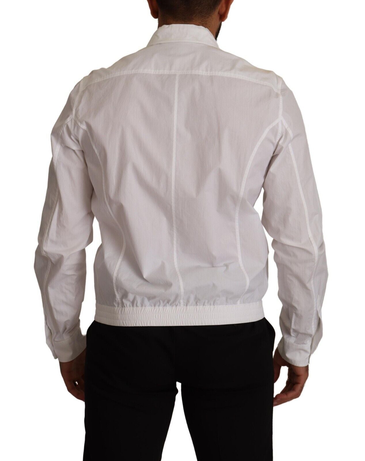 Dolce & Gabbana Elegant Italian White Cotton Shirt Dolce & Gabbana