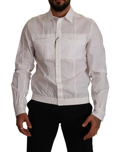 Dolce & Gabbana Elegant Italian White Cotton Shirt Dolce & Gabbana