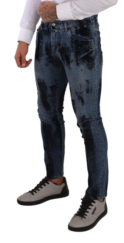 Dolce & Gabbana Italian Designer Skinny Slim Fit Jeans Dolce & Gabbana