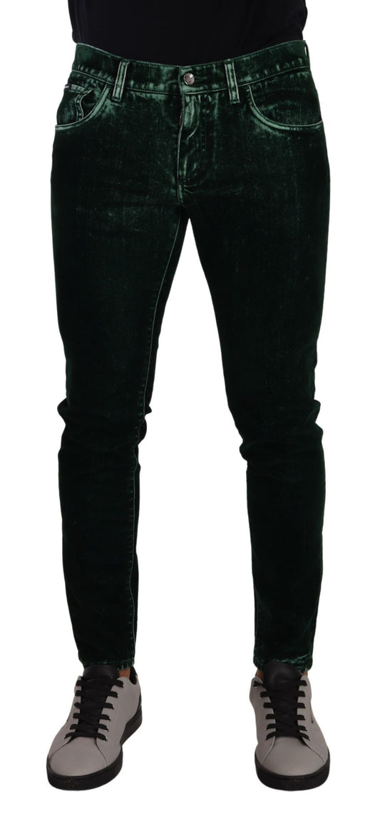 Dolce & Gabbana Sleek Cotton-Blend Skinny Denim Jeans Dolce & Gabbana