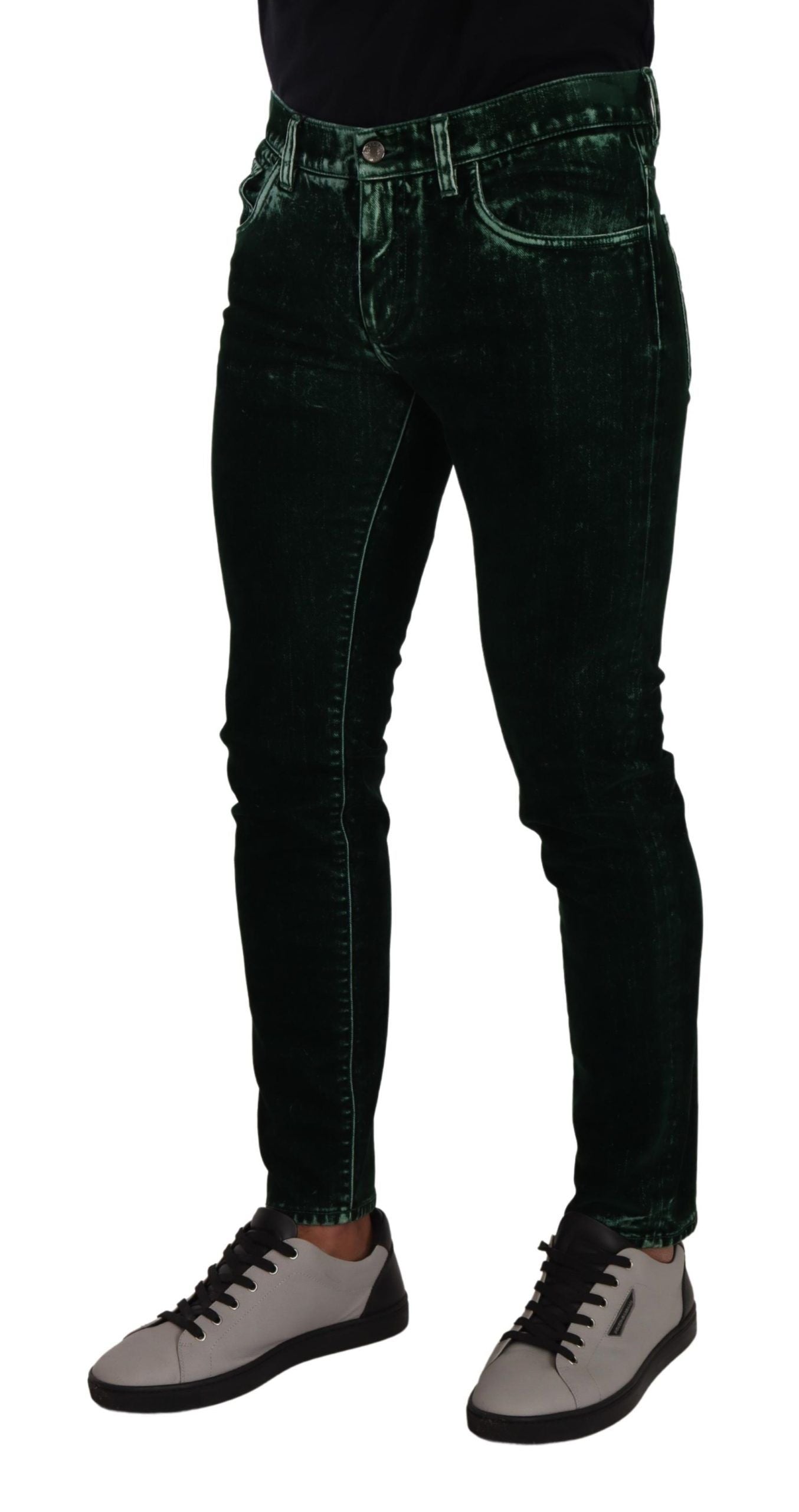 Dolce & Gabbana Sleek Cotton-Blend Skinny Denim Jeans Dolce & Gabbana