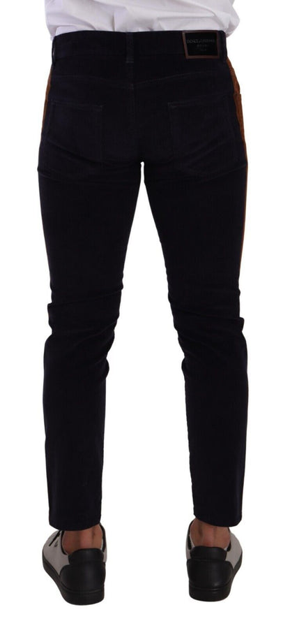 Dolce & Gabbana Elegant Slim Fit Denim for the Modern Man Dolce & Gabbana