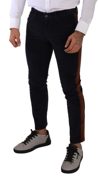 Dolce & Gabbana Elegant Slim Fit Denim for the Modern Man Dolce & Gabbana