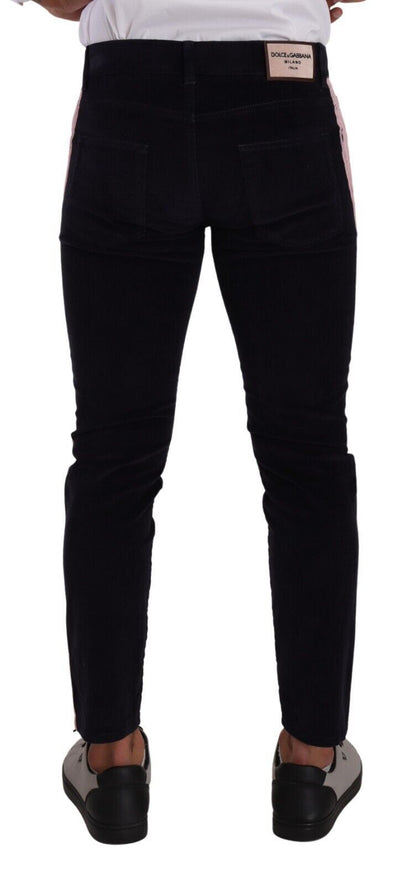 Dolce & Gabbana Elegant Slim Fit Corduroy Skinny Jeans Dolce & Gabbana