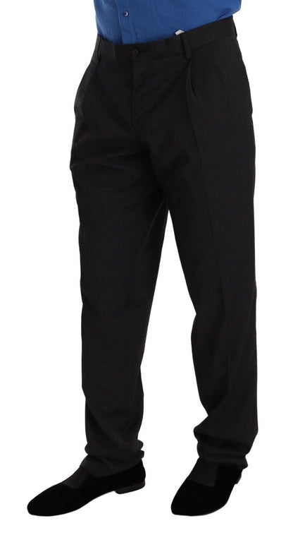 Dolce & Gabbana Elegant Gray Formal Men's Trousers Dolce & Gabbana