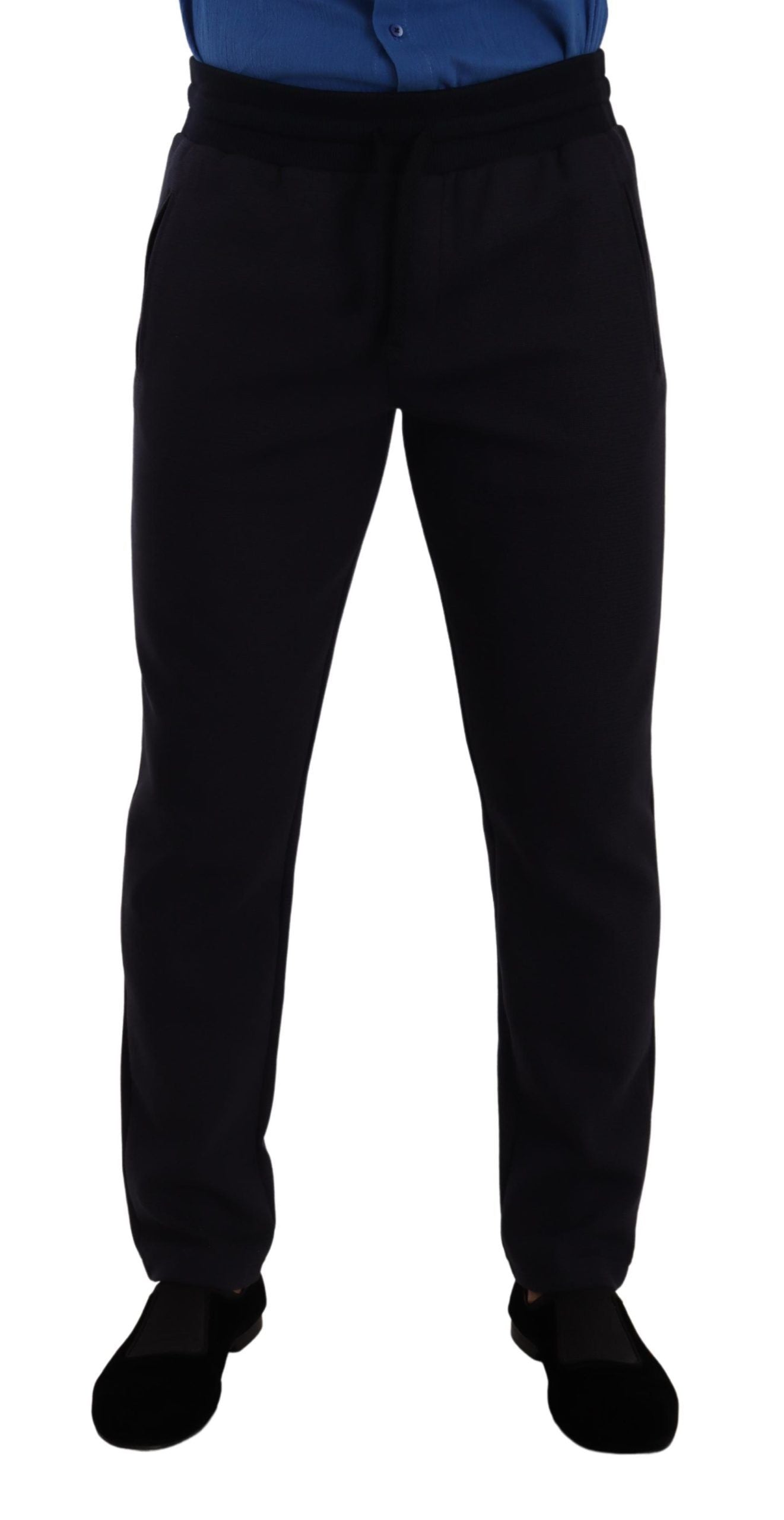 Dolce & Gabbana Elegant Blue Jogger Pants for Men Dolce & Gabbana