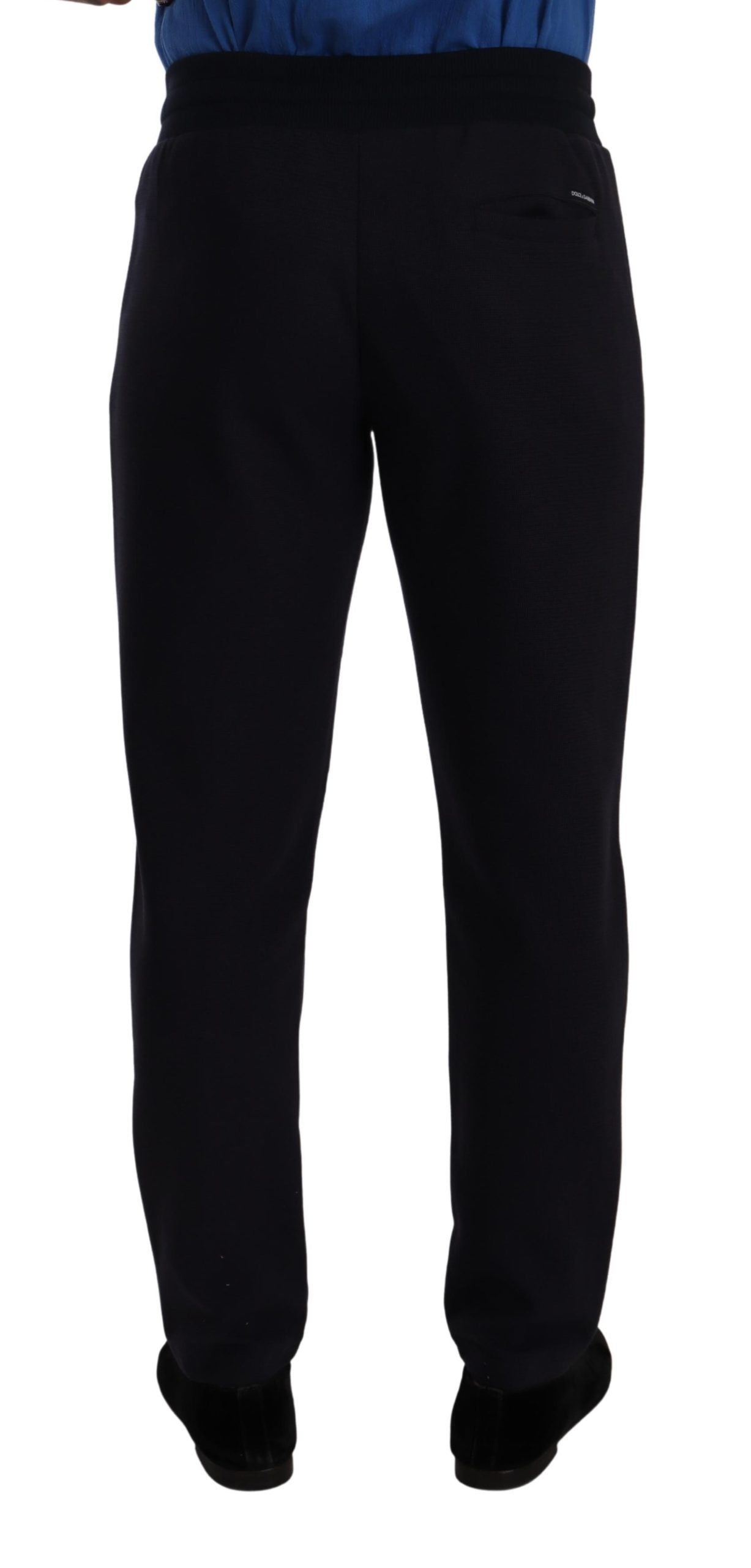 Dolce & Gabbana Elegant Blue Jogger Pants for Men Dolce & Gabbana