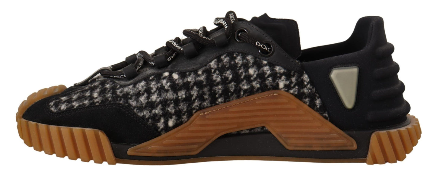 Dolce & Gabbana Elegant Textured NS1 Sneaker Charisma Dolce & Gabbana