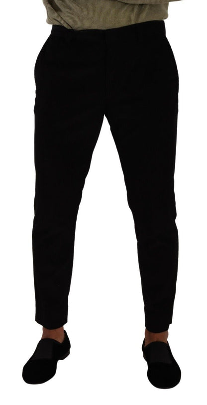 Dolce & Gabbana Elegant Slim Fit Corduroy Skinny Pants Dolce & Gabbana