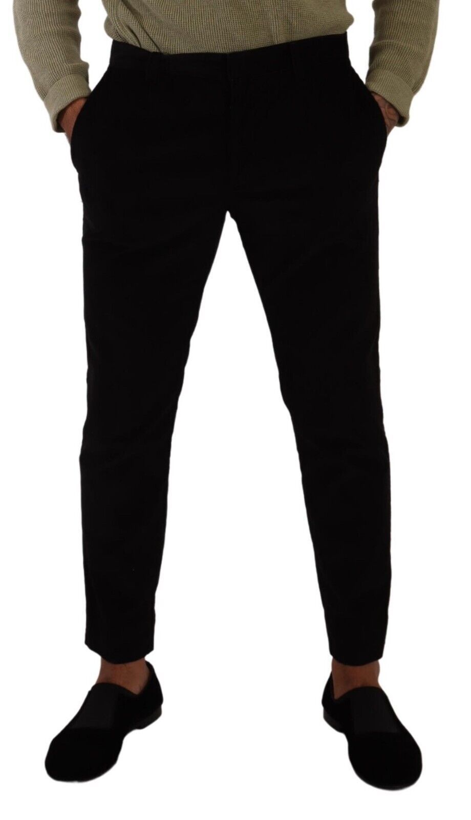 Dolce & Gabbana Elegant Slim Fit Corduroy Skinny Pants Dolce & Gabbana