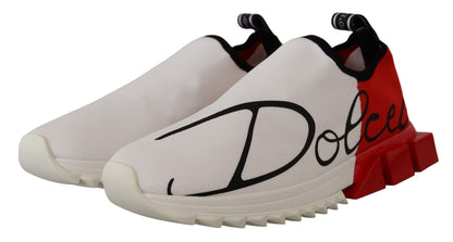 Dolce & Gabbana Elegant Sorrento Sneakers in White Dolce & Gabbana