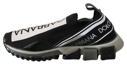 Dolce & Gabbana Dapper Black Casual Sport Sneakers Dolce & Gabbana