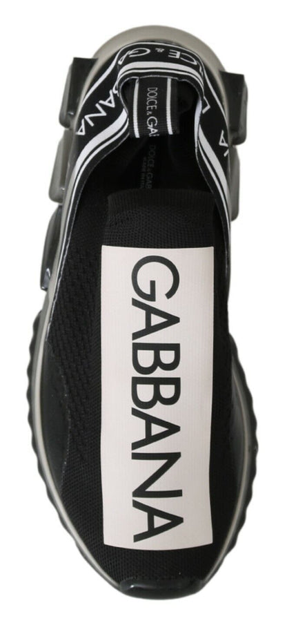 Dolce & Gabbana Dapper Black Casual Sport Sneakers Dolce & Gabbana