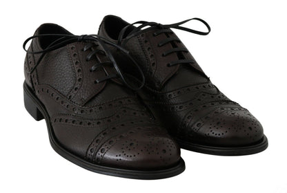 Dolce & Gabbana Elegant Wingtip Derby Dress Shoes Dolce & Gabbana