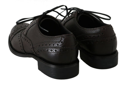 Dolce & Gabbana Elegant Wingtip Derby Dress Shoes Dolce & Gabbana