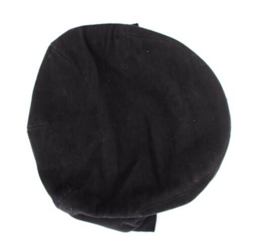 Dolce & Gabbana Sleek Black Newsboy Cap Dolce & Gabbana