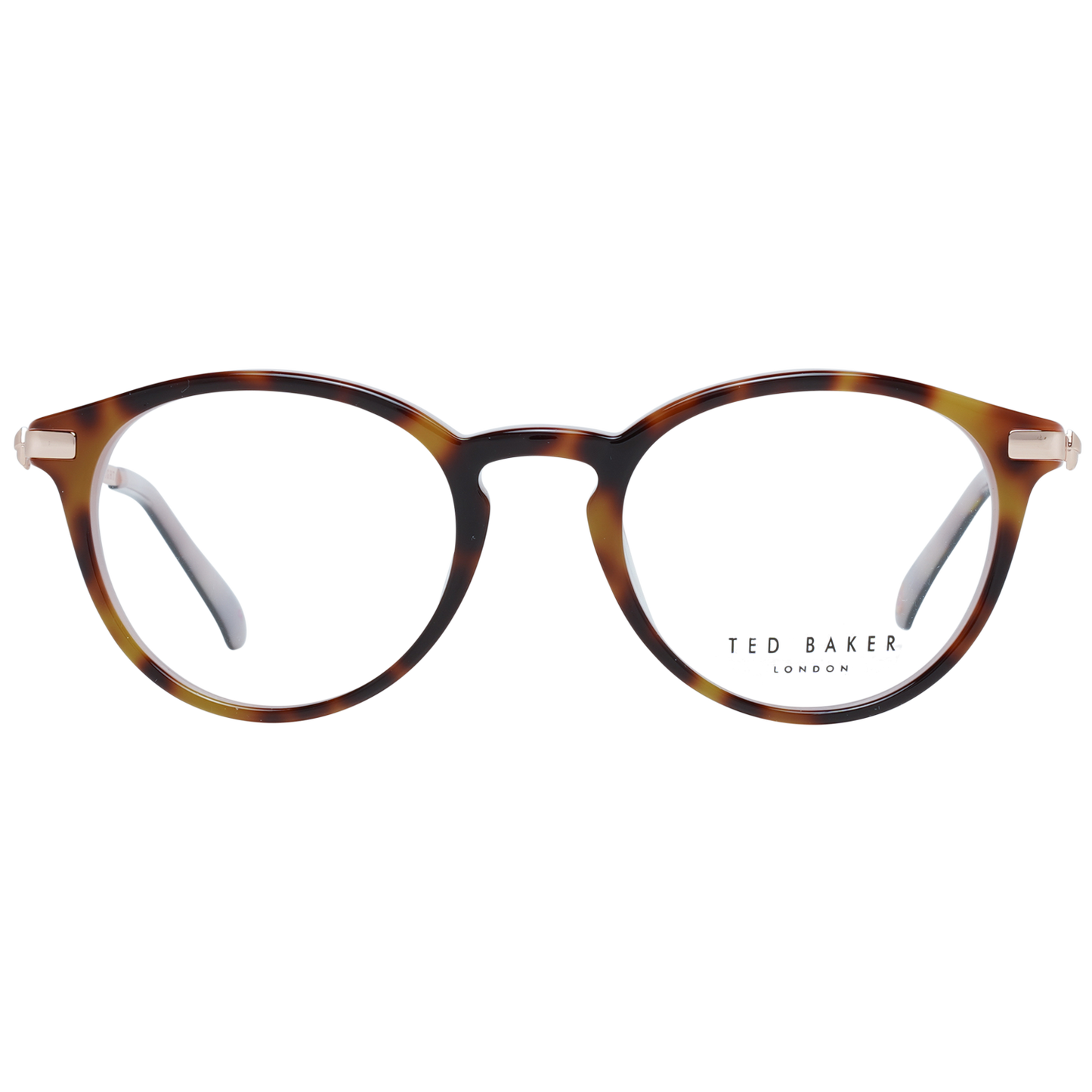 Ted Baker Chic Brown Round Full-Rim Fashion Frames Ted Baker