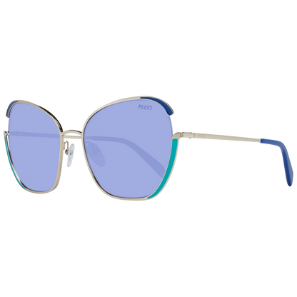 Emilio Pucci Gold Women Sunglasses Emilio Pucci