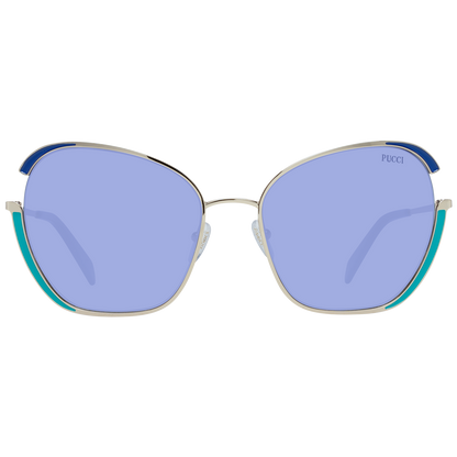 Emilio Pucci Gold Women Sunglasses Emilio Pucci