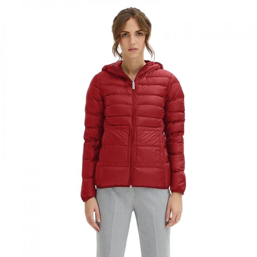 Centogrammi Elegant Ultra Light Hooded Down Jacket Centogrammi