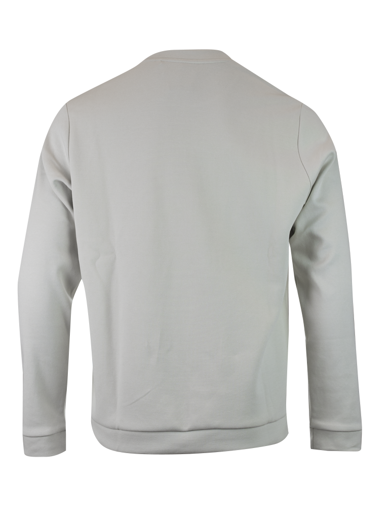 Hugo Boss Elegant Beige Cotton Sweatshirt Hugo Boss