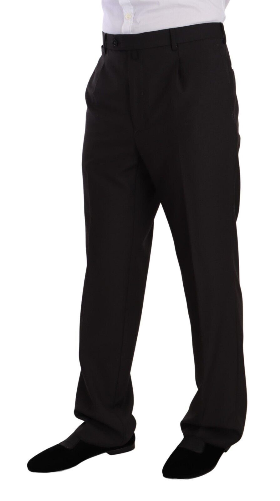 Domenico Tagliente Sleek Grey 2-Piece Mens Suit with Notch Lapels Domenico Tagliente