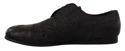 Dolce & Gabbana Exquisite Exotic Leather Derby Shoes Dolce & Gabbana