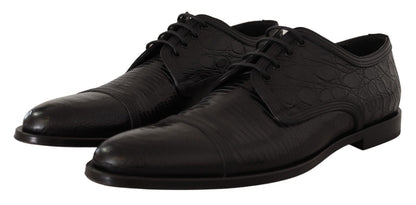 Dolce & Gabbana Exotic Leather Formal Lace-Up Shoes Dolce & Gabbana