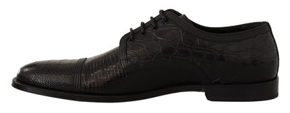 Dolce & Gabbana Exotic Leather Formal Lace-Up Shoes Dolce & Gabbana