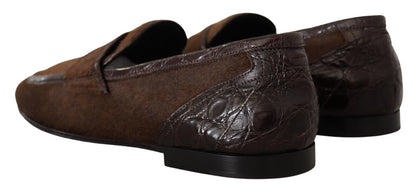 Dolce & Gabbana Exquisite Exotic Leather Loafers Dolce & Gabbana