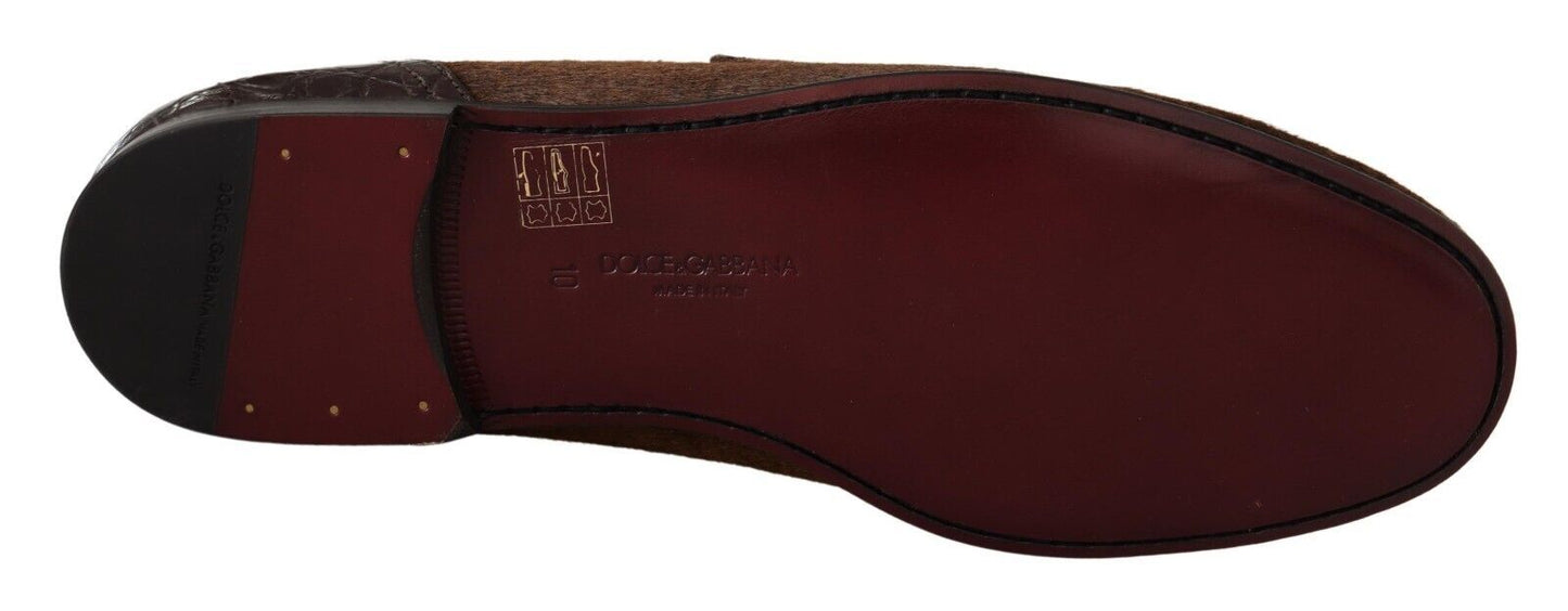 Dolce & Gabbana Exquisite Exotic Leather Loafers Dolce & Gabbana