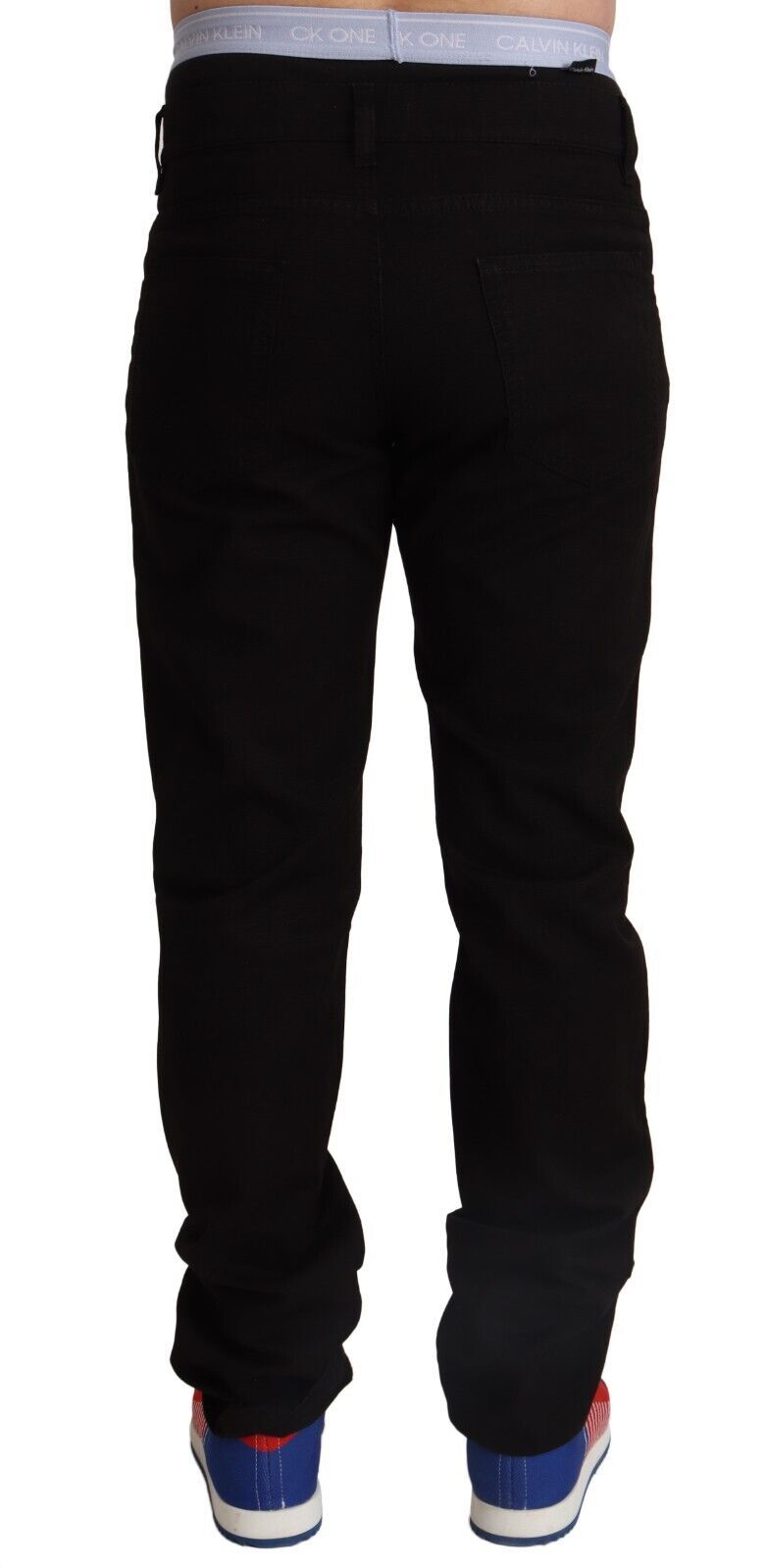 Dolce & Gabbana Elegant Skinny Black Cotton Pants Dolce & Gabbana