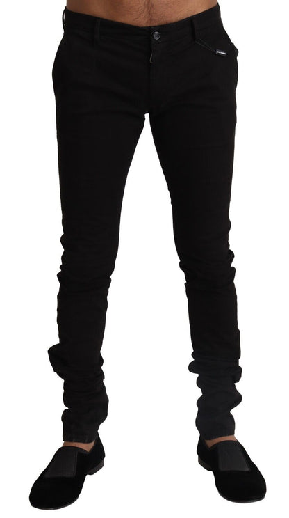 Dolce & Gabbana Elegant Slim Fit Skinny Pants for Men Dolce & Gabbana