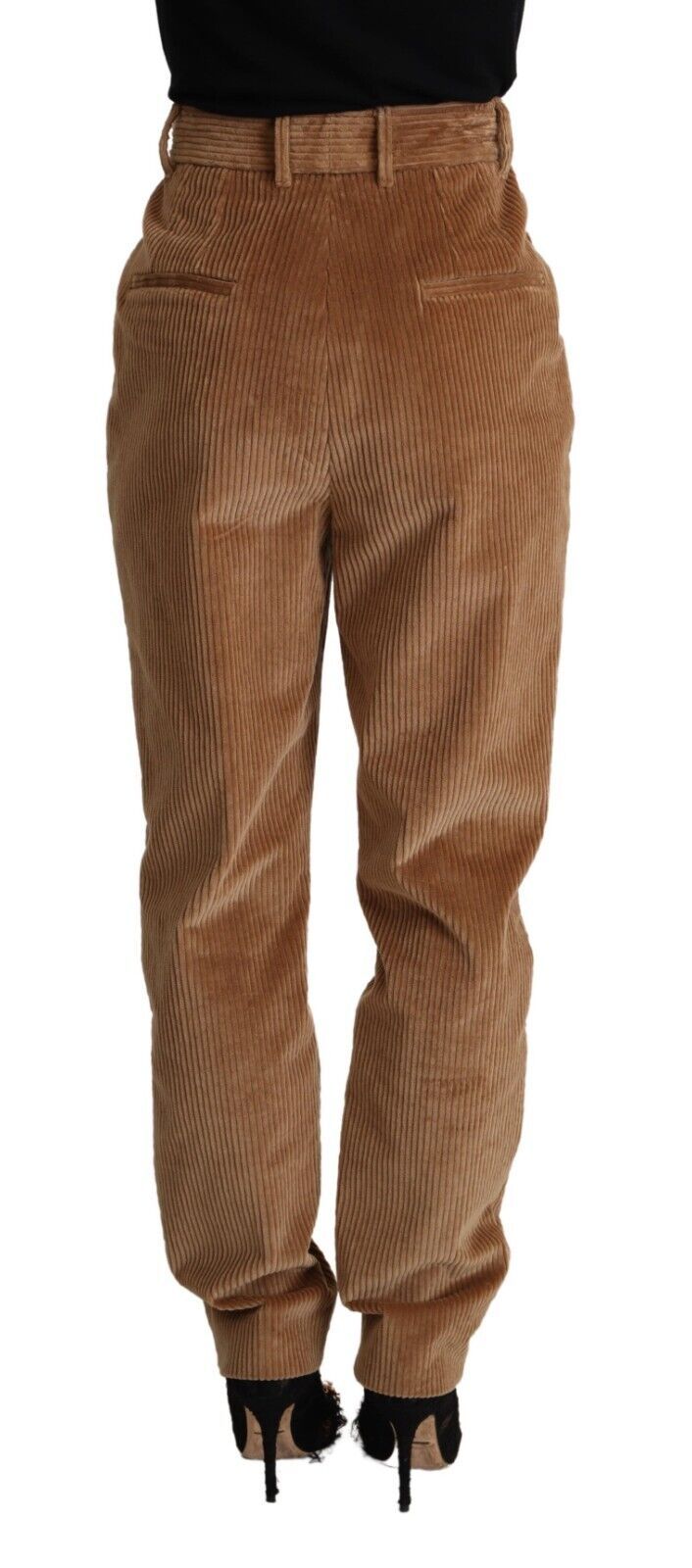 Dolce & Gabbana Chic High-Waisted Corduroy Skinny Pants Dolce & Gabbana