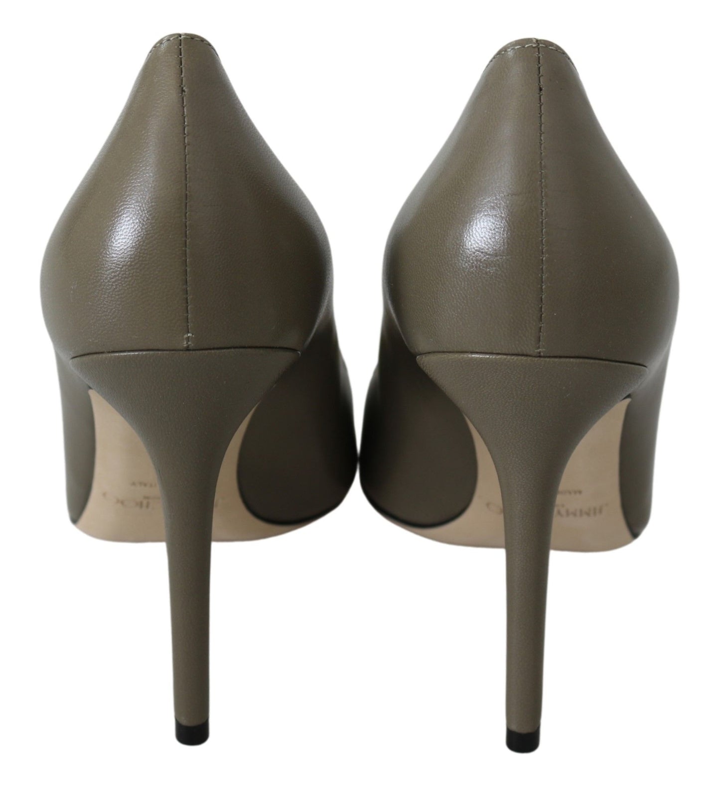 Jimmy Choo Elegant Pebble Green Pointed Toe Pumps Jimmy Choo