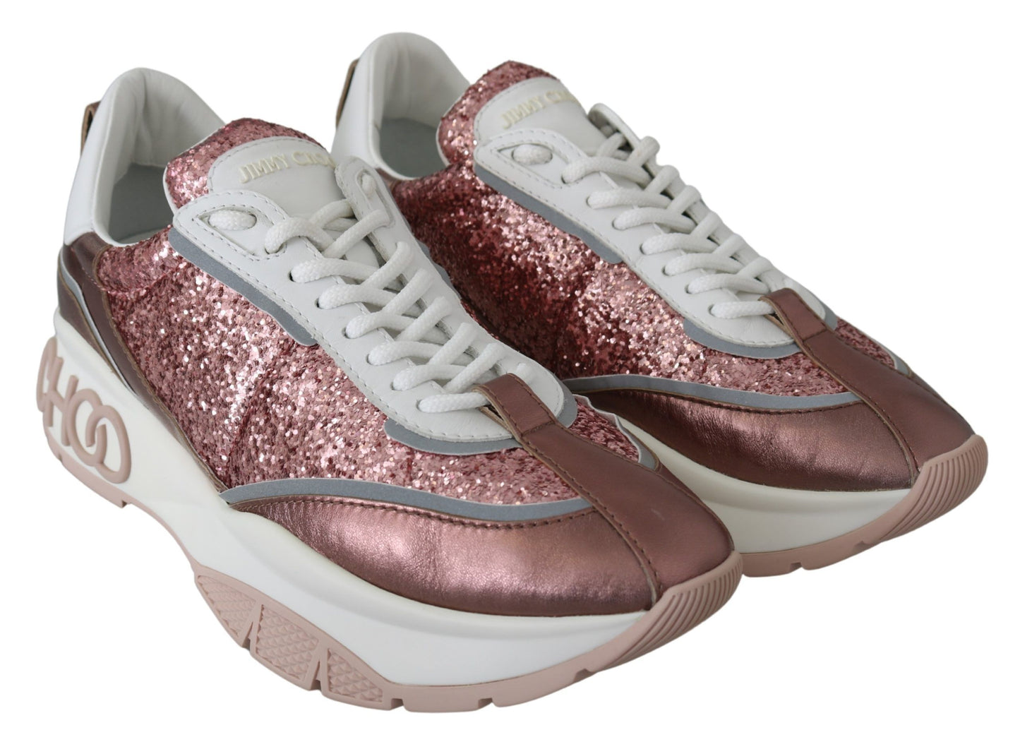 Jimmy Choo Candyfloss Glitter Sneaker Euphoria Jimmy Choo