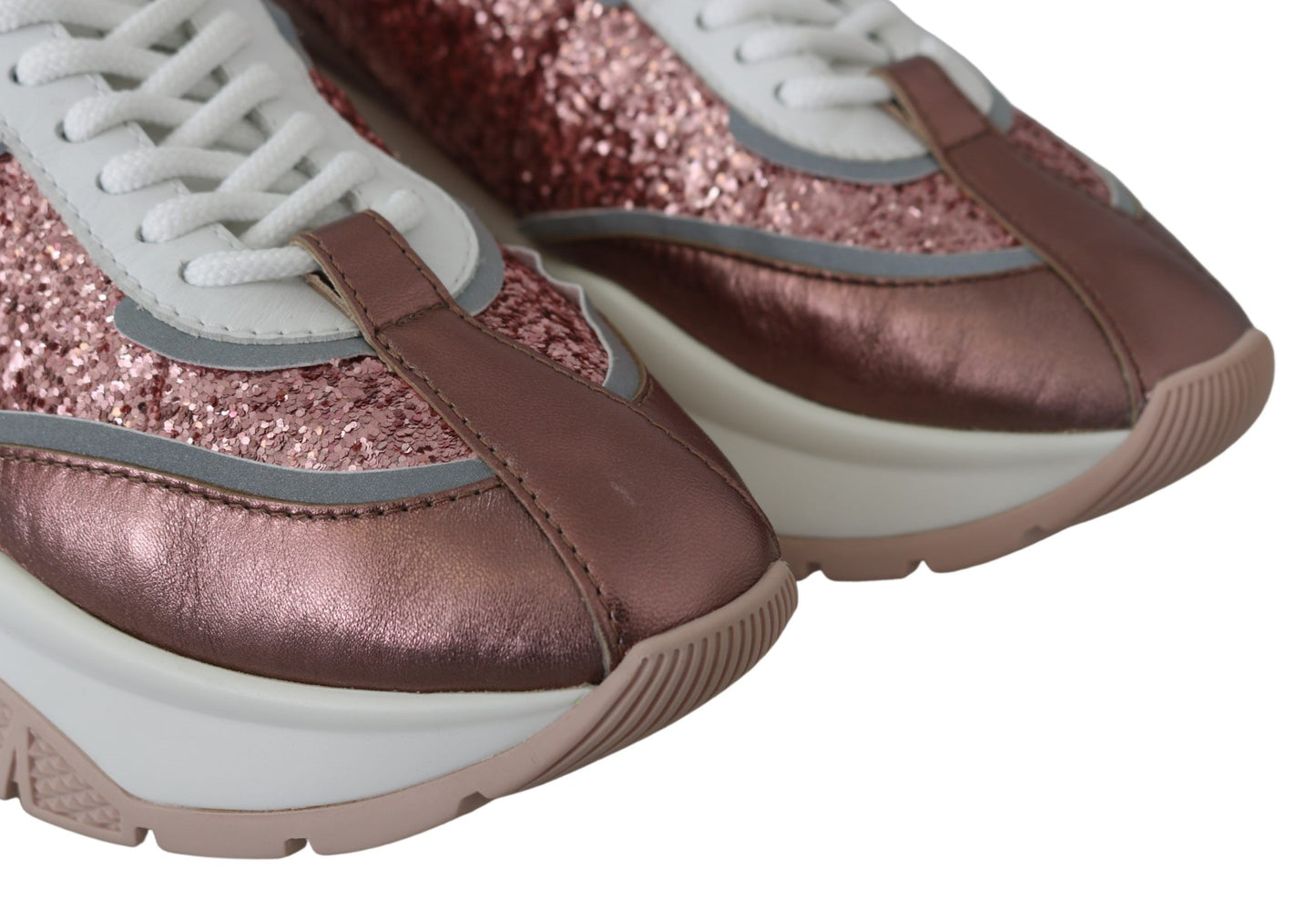 Jimmy Choo Candyfloss Glitter Sneaker Euphoria Jimmy Choo