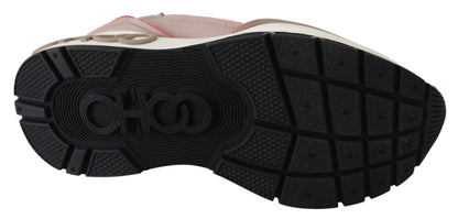 Jimmy Choo Ballet Pink Chic Padded Sneakers Jimmy Choo