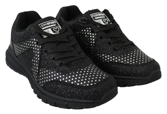 Plein Sport Elegant Black Runner Jasmines Sport Shoes Plein Sport