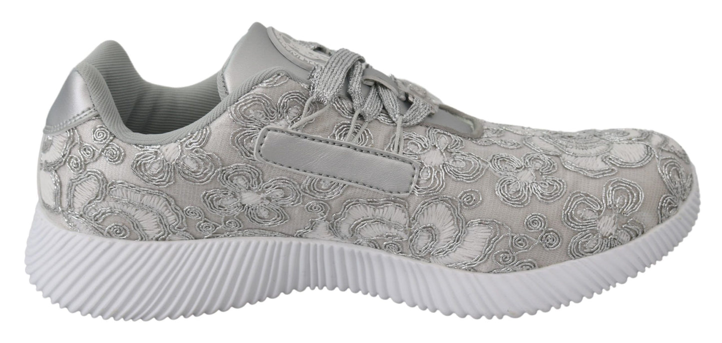 Plein Sport Silver Gleam Runner Joice Sneakers Plein Sport