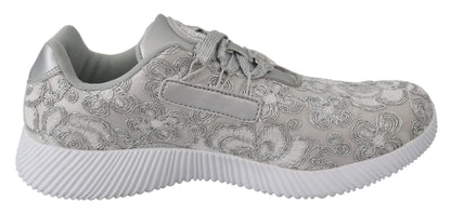 Plein Sport Silver Gleam Runner Joice Sneakers Plein Sport